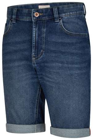 HATTRIC Bermuda - Midnight Chambray - 698835 7308.42