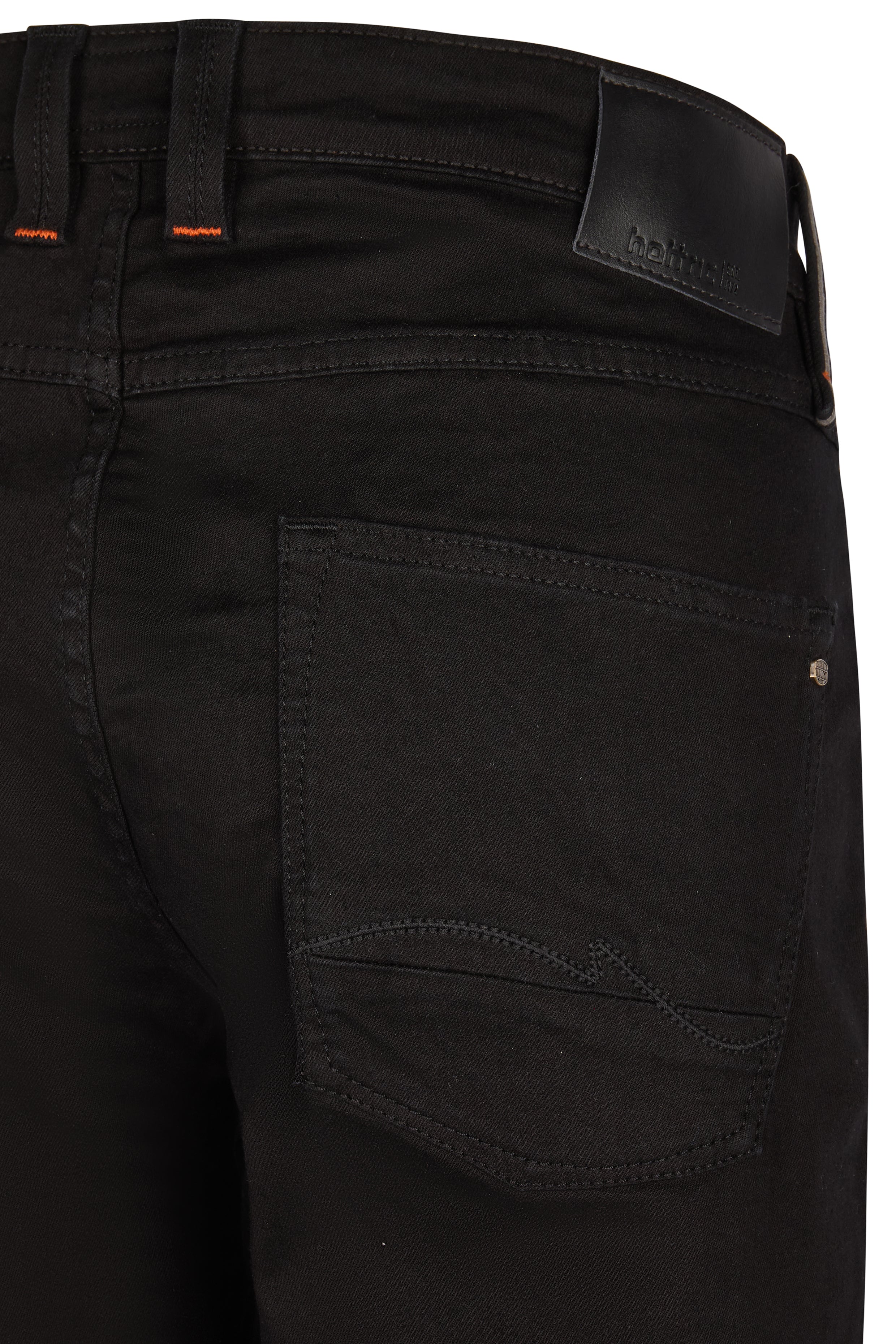 HATTRIC PARKER Hose - Obsidian Flex Black - 688645 9381.09 von Hattric