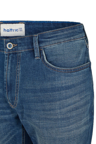 HATTRIC Hunter Five-Pocket - Blue Horizon Indigo - 688365 9690.42