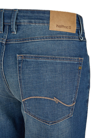 HATTRIC Hunter Five-Pocket - Blue Horizon Indigo - 688365 9690.42