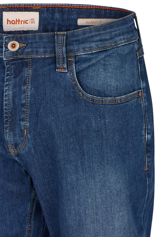 HATTRIC PARKER Jeans - Coastal Indigo - 688645 9381.42
