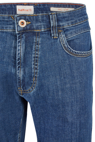 HATTRIC Harris Five Pocket - Coastal Denim Blue - 688495 9214.48