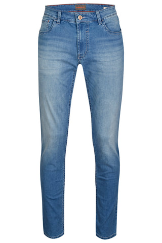 HATTRIC Harris Five Pocket - Light Denim Sky - 688115 1282.46