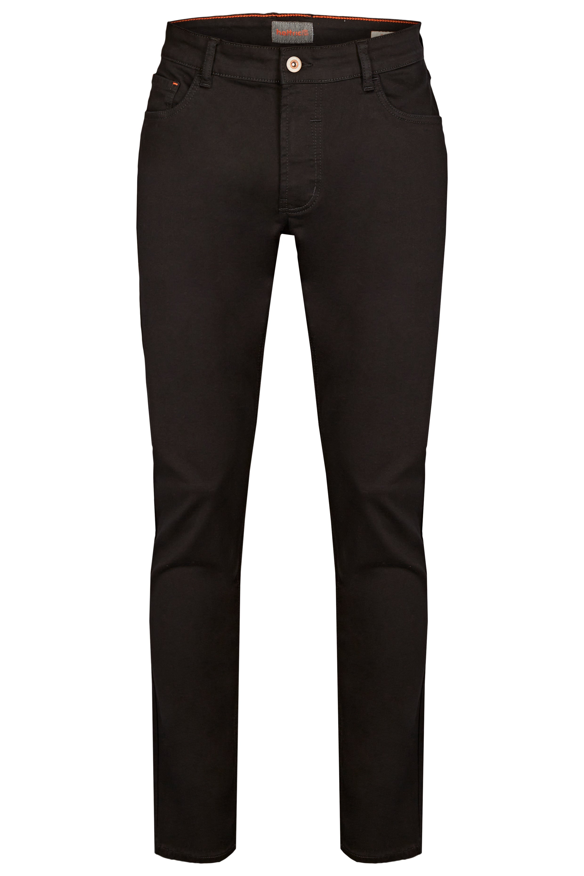 HATTRIC Harris Five Pocket - Ember Midnight Black - 688595 9210.09