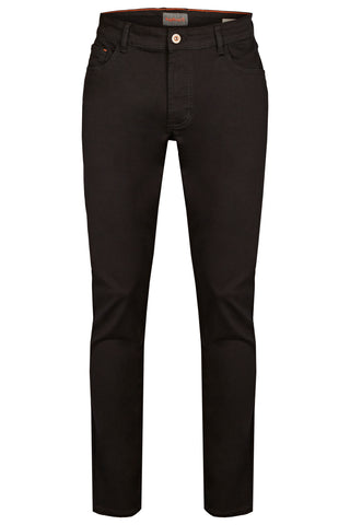 HATTRIC Harris Five Pocket - Ember Midnight Black - 688595 9210.09
