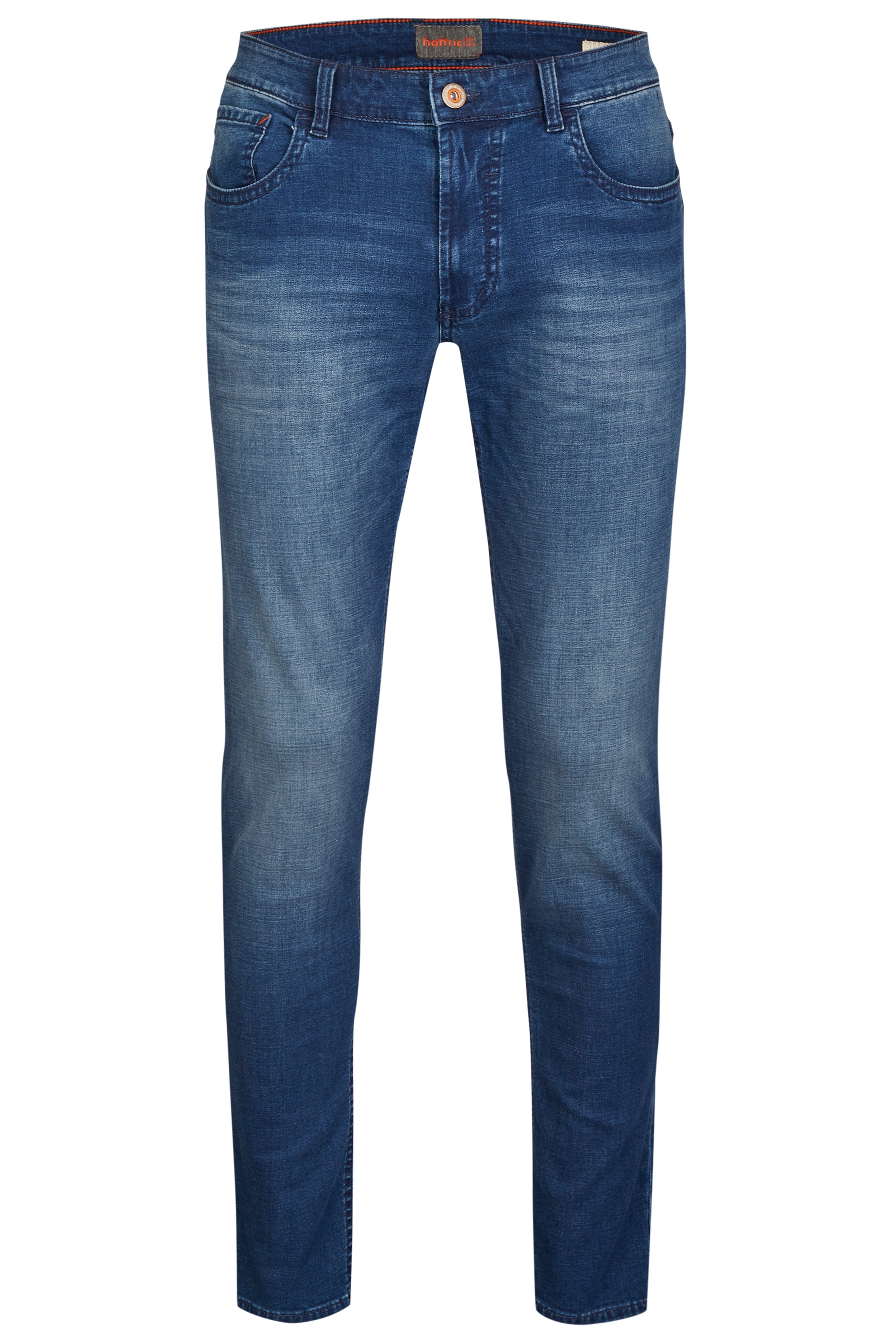 HATTRIC HARRIS Five Pocket - Ocean Wash Indigo - 688115 1282.42