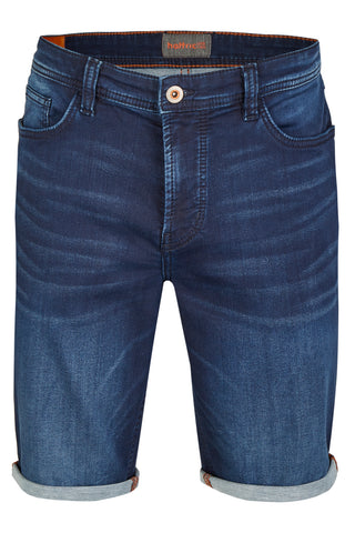 HATTRIC Bermuda Shorts - Midnight Indigo Wash - 698835 1223.48