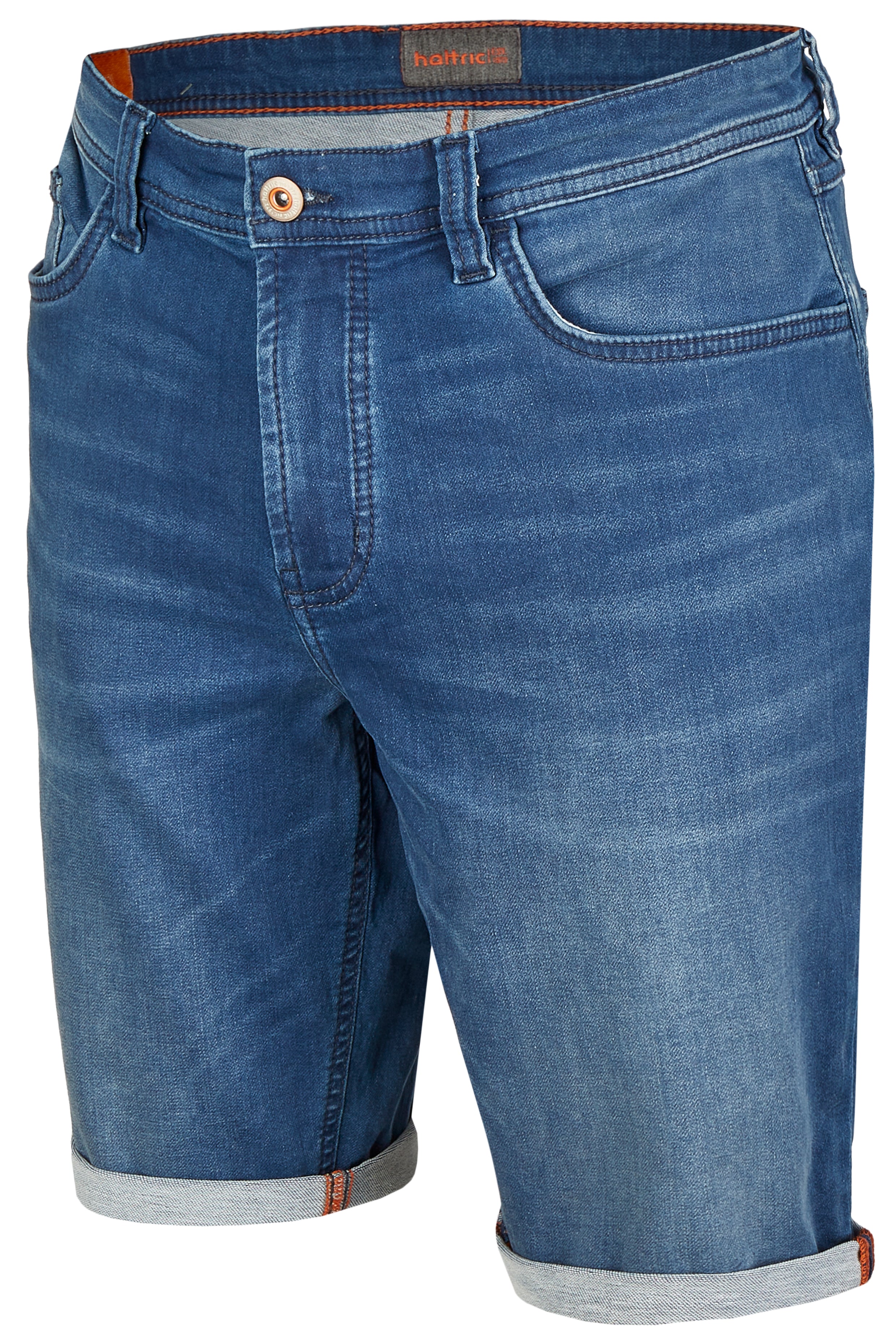 HATTRIC Bermuda Shorts - Twilight Indigo Wash - 698835 1223.42