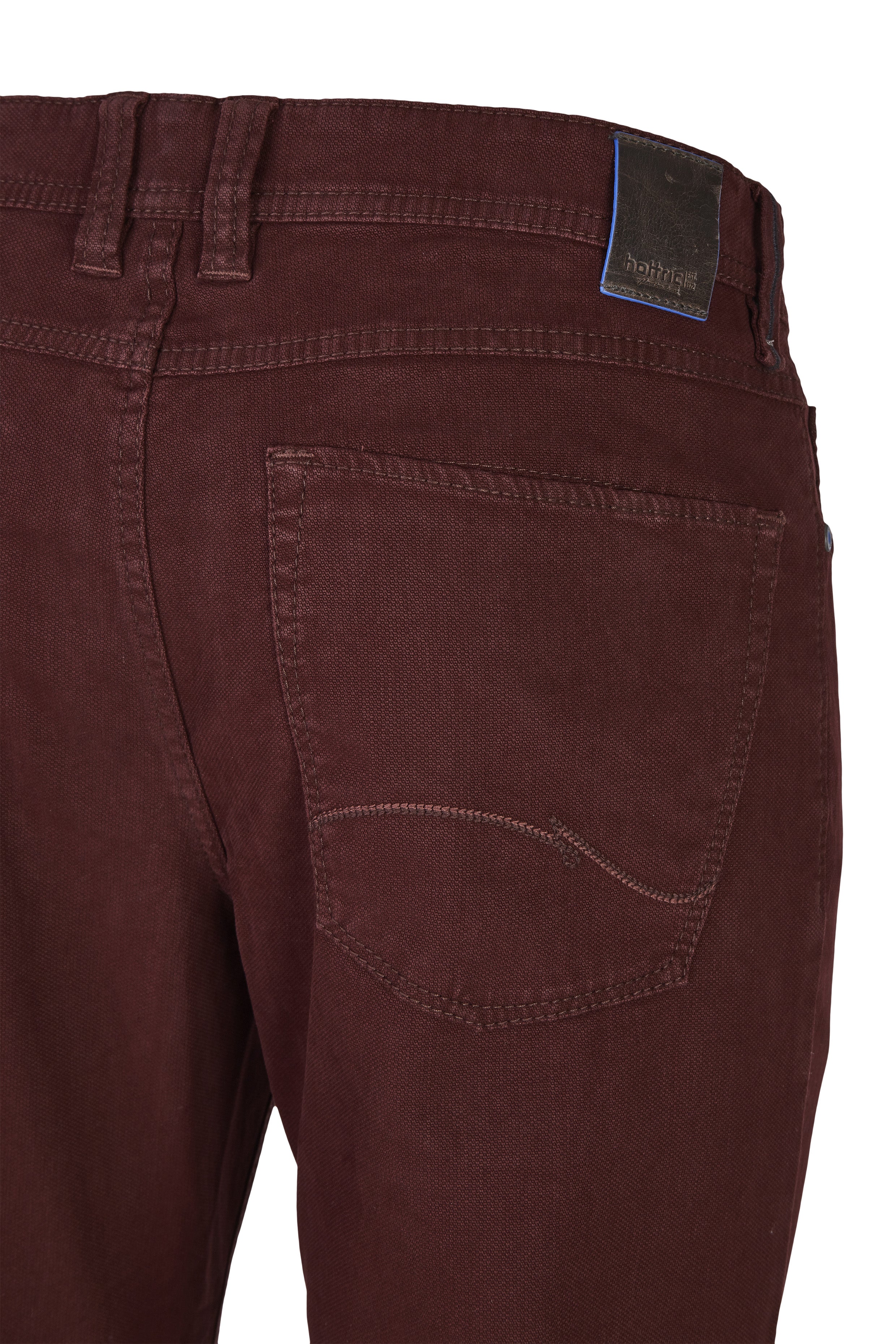 HATTRIC HUNTER Five Pocket - Deep Merlot Canvas - 688955 6334.57 von Hattric