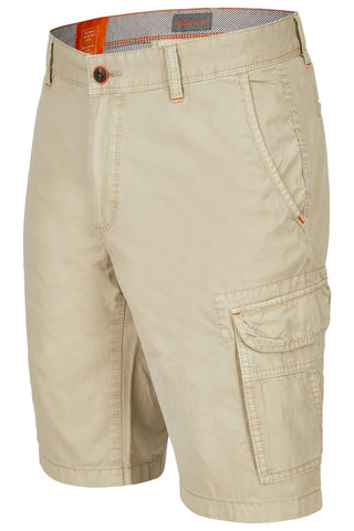 HATTRIC Bermuda Cargo - Sunwashed Oat Beige - 696530 5Q89.10