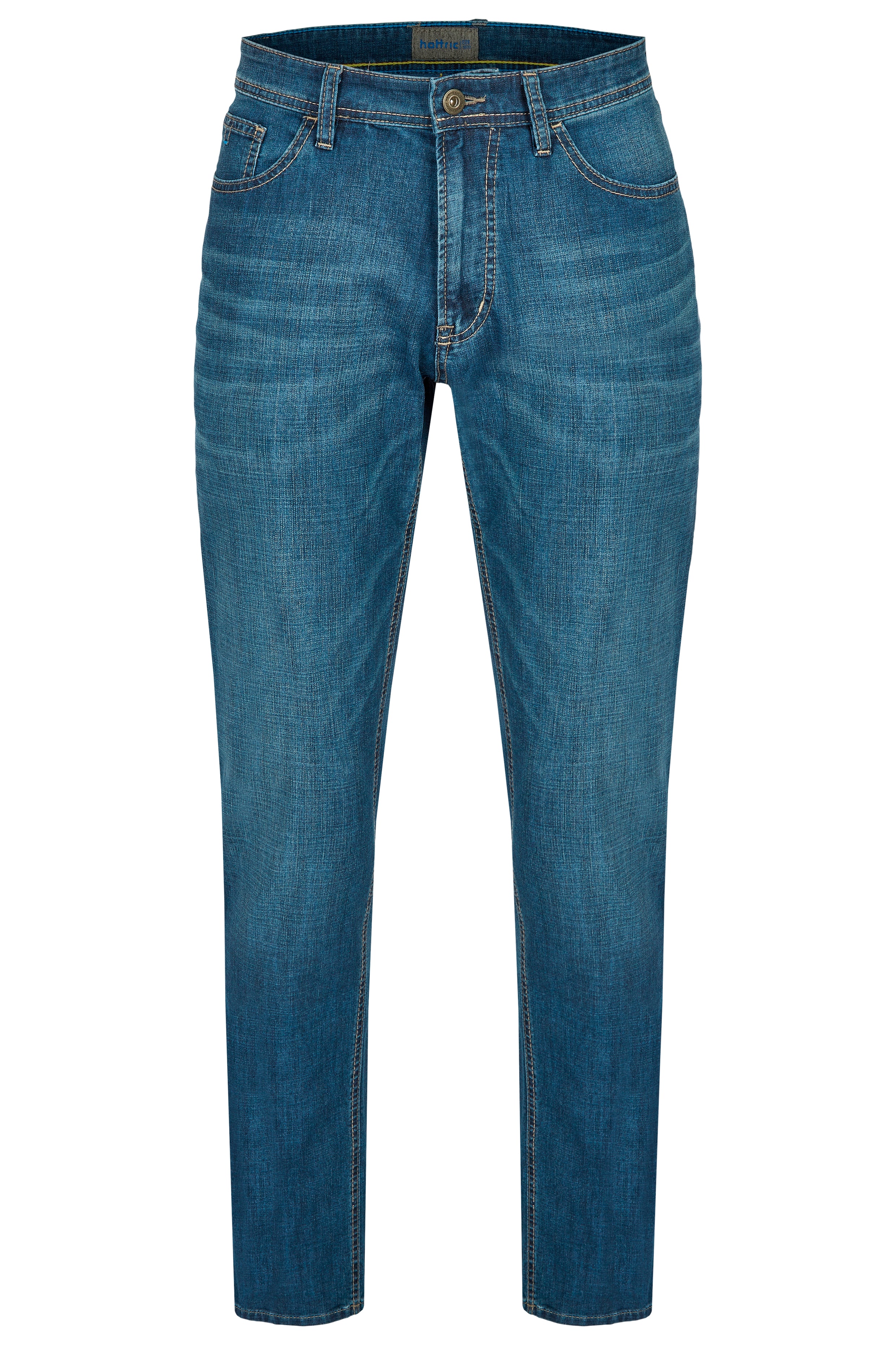 HATTRIC Hunter Jeans - Azure Washed Denim - 688275 5647.42