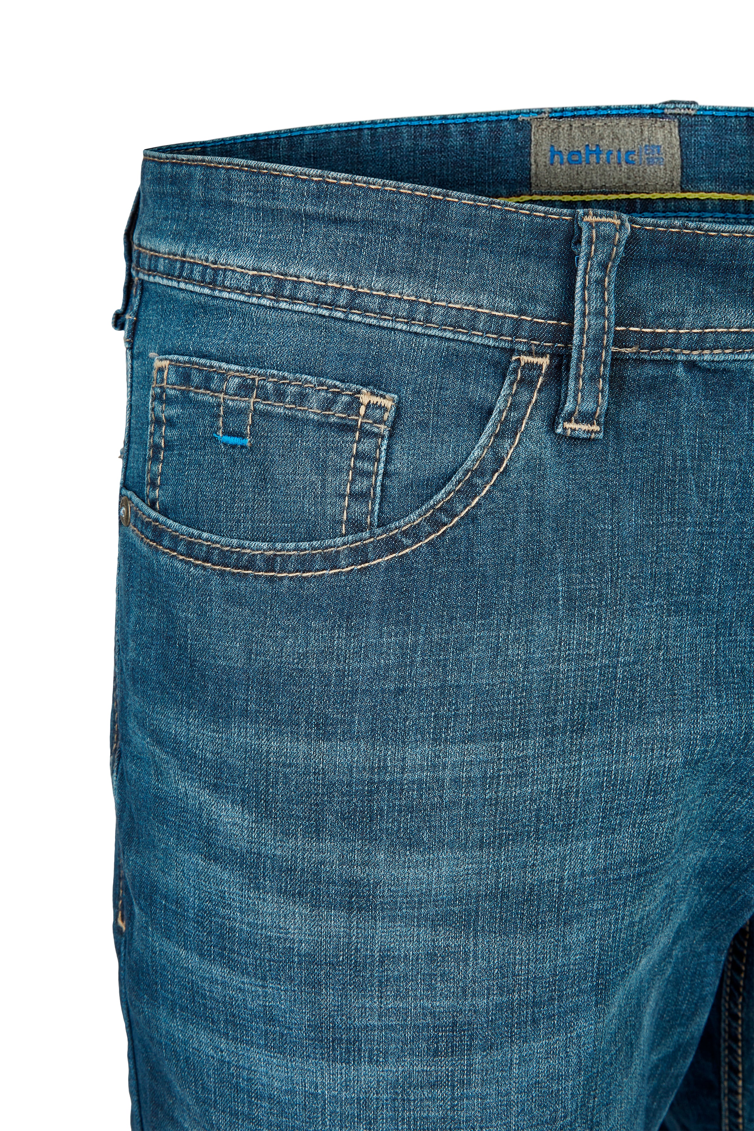 HATTRIC Hunter Jeans - Azure Washed Denim - 688275 5647.42 von Hattric