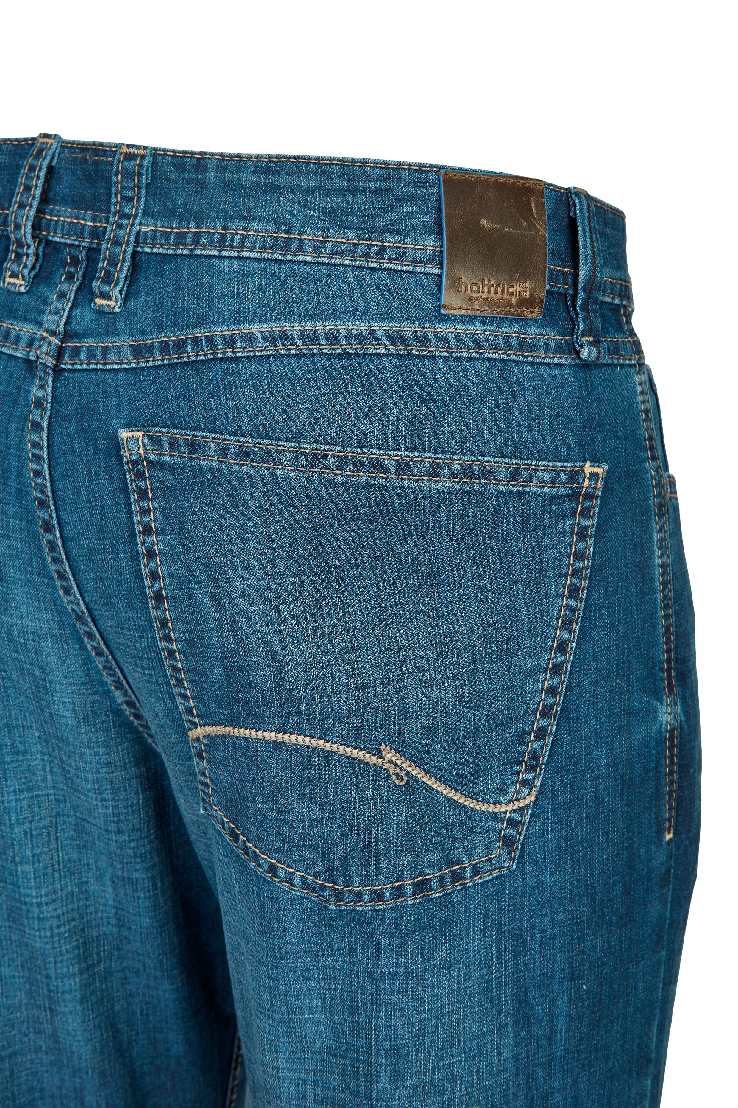 HATTRIC Hunter Jeans - Azure Washed Denim - 688275 5647.42 von Hattric