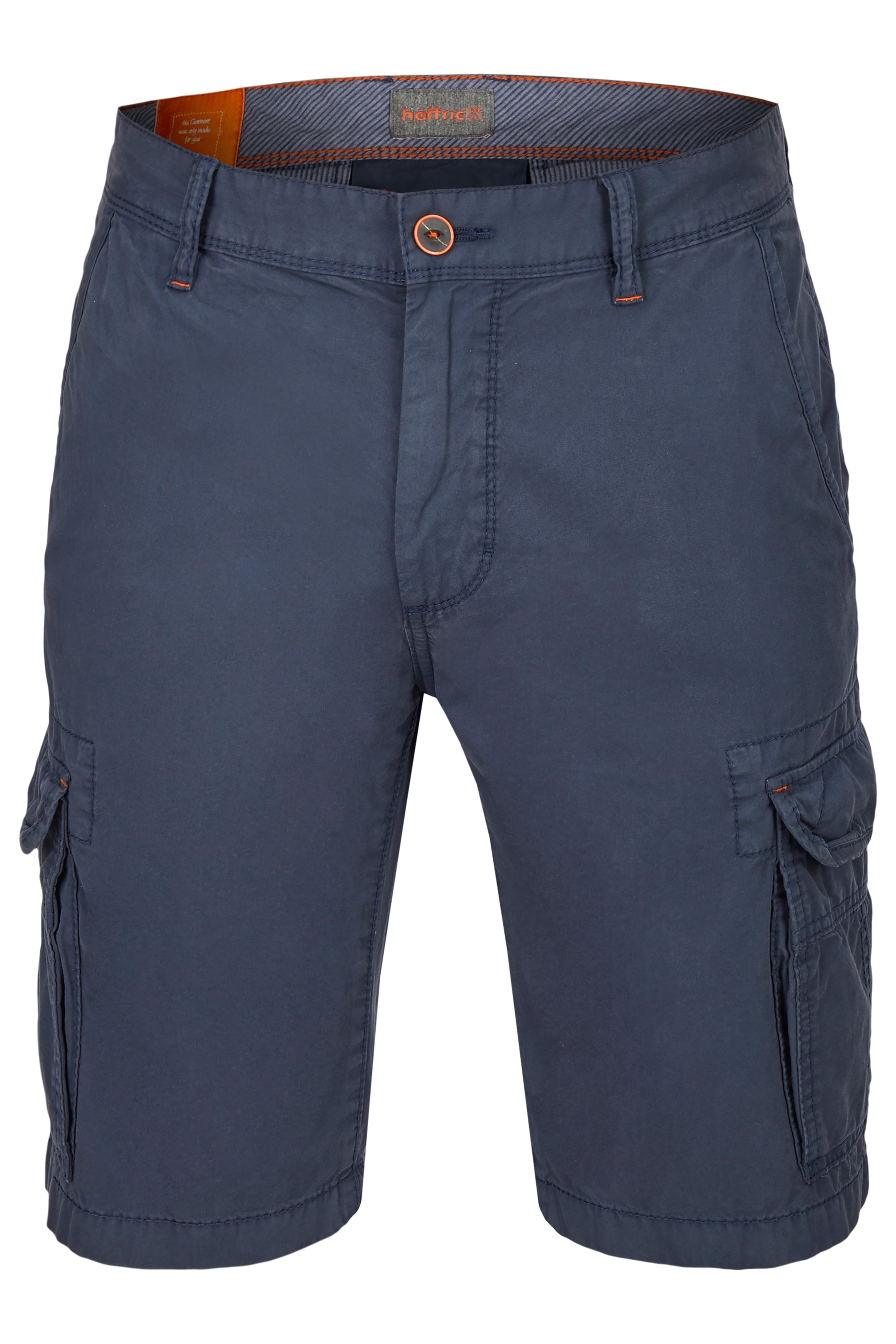 HATTRIC Bermuda Cargo Bermuda - Deep Harbour Navy - 696530 5Q89.43