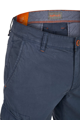 HATTRIC Bermuda Cargo Bermuda - Deep Harbour Navy - 696530 5Q89.43