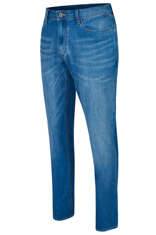 HATTRIC HUNTER - Washed Horizon Blue Denim - 688275 5647.46