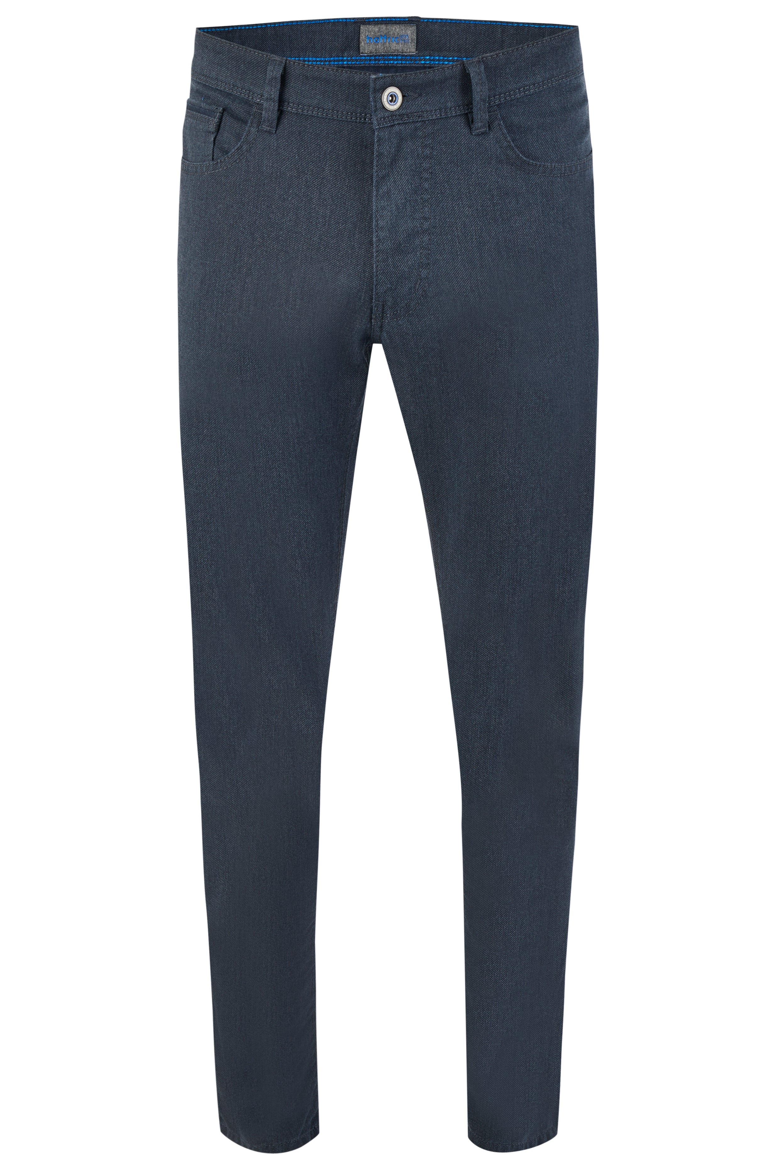 HATTRIC HUNTER Five Pocket - Midnight Indigo Chambray - 688085 6255.42