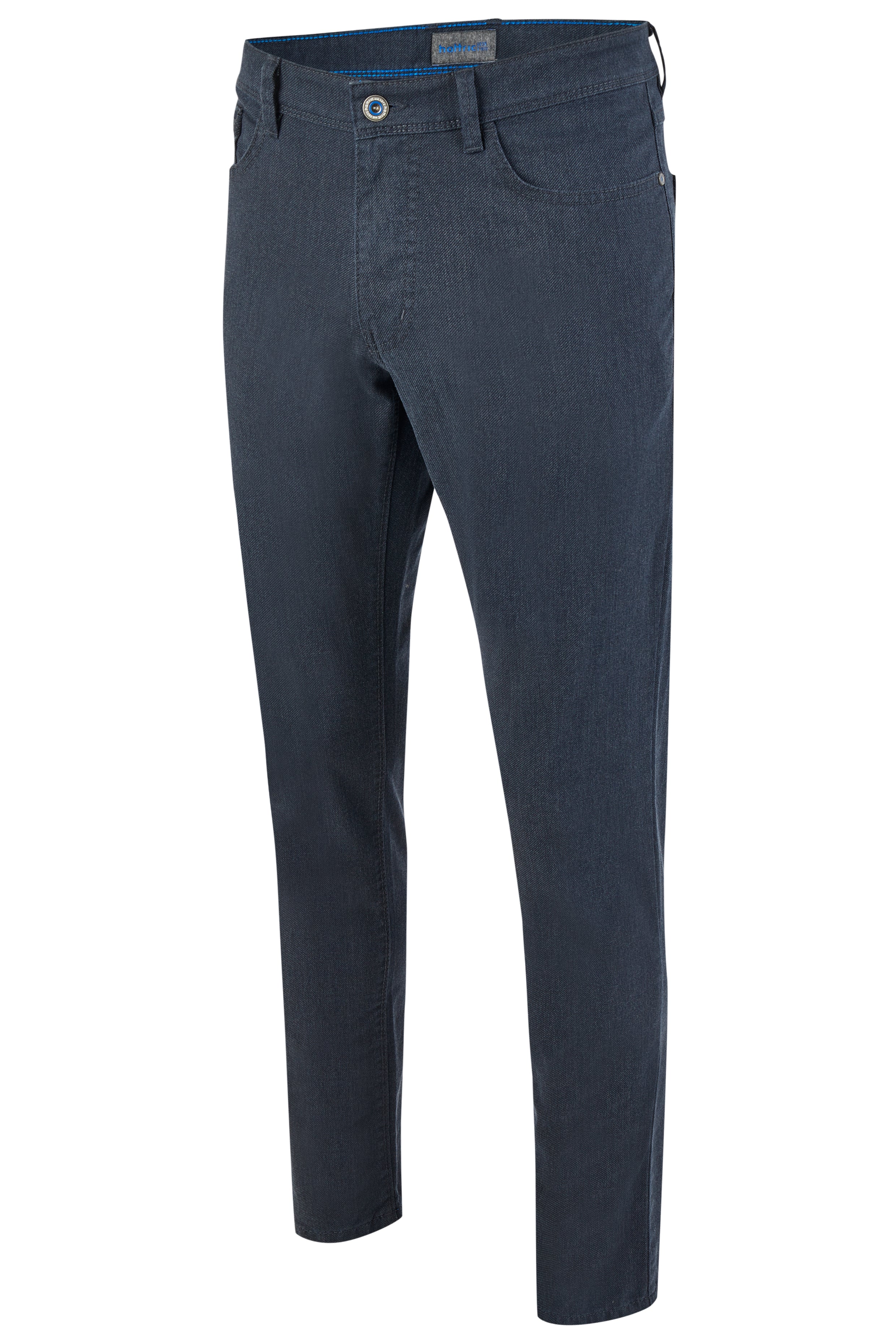 HATTRIC HUNTER Five Pocket - Midnight Indigo Chambray - 688085 6255.42