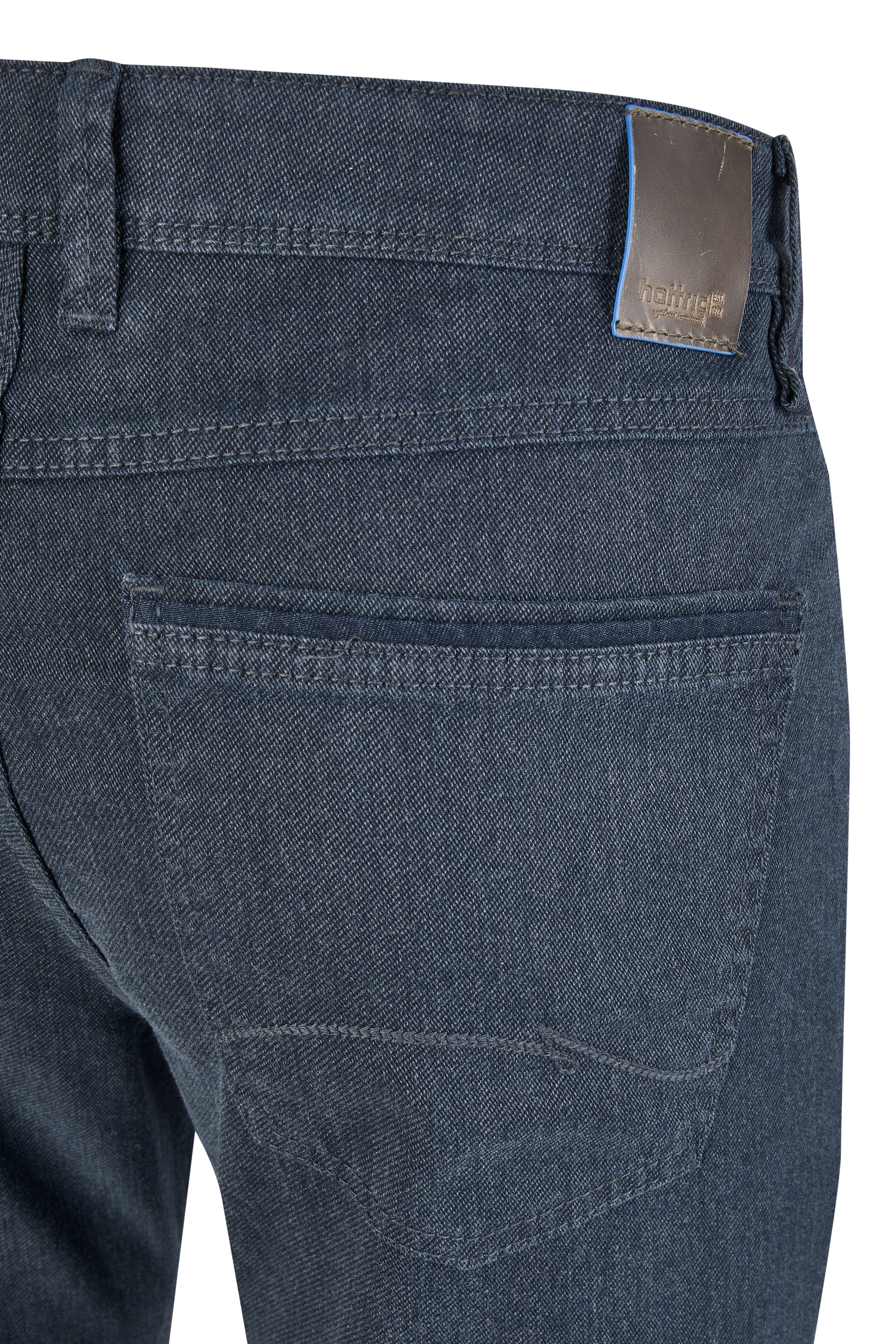HATTRIC HUNTER Five Pocket - Midnight Indigo Chambray - 688085 6255.42 von Hattric
