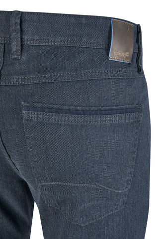 HATTRIC HUNTER Five Pocket - Midnight Indigo Chambray - 688085 6255.42