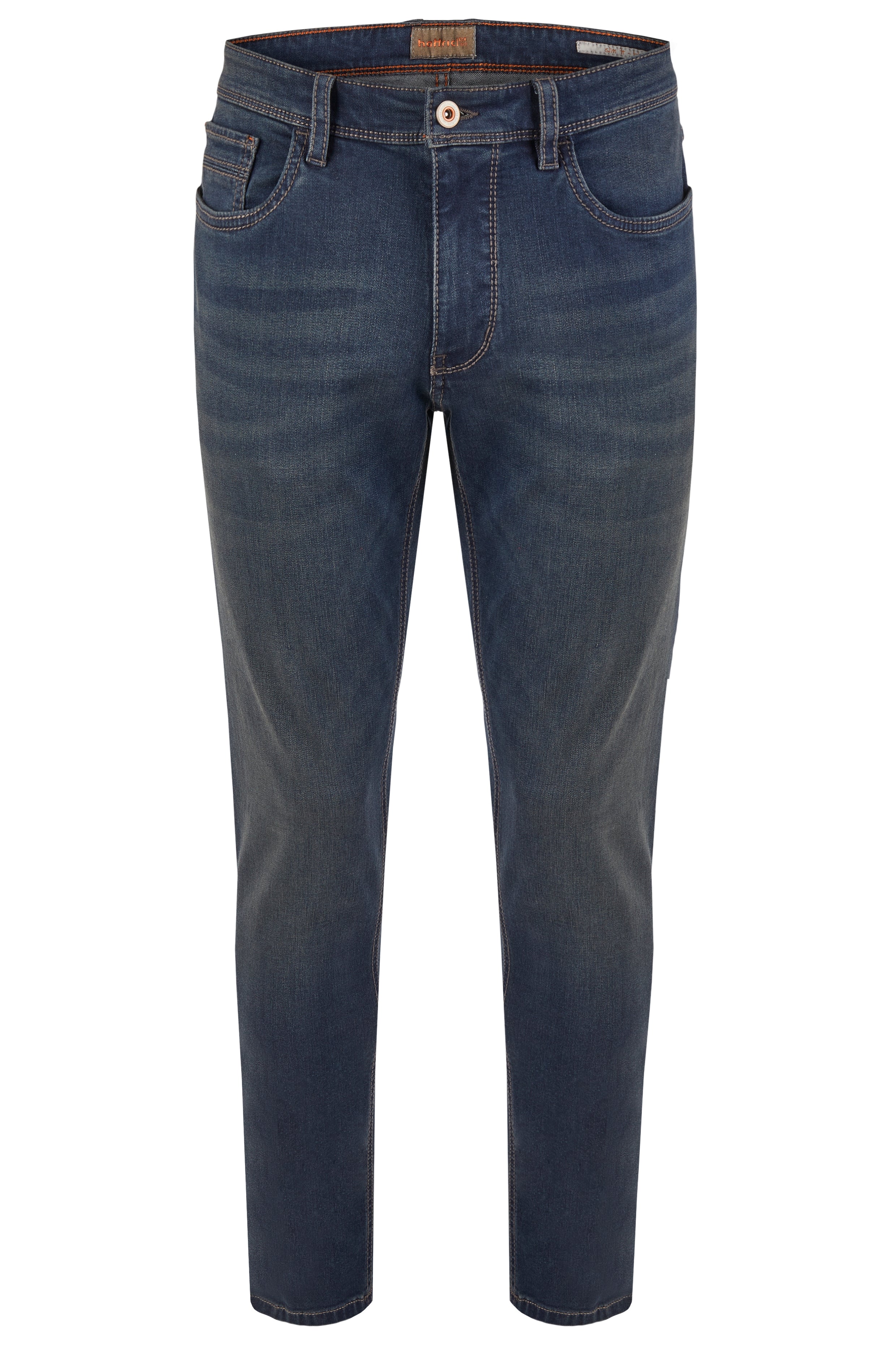 HATTRIC HARRIS Five Pocket - Indigo Shadow Blue - 688745 6348.46
