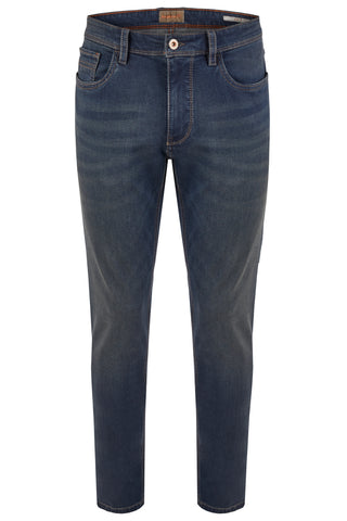 HATTRIC HARRIS Five Pocket - Indigo Shadow Blue - 688745 6348.46