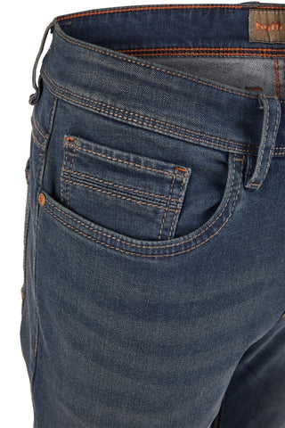HATTRIC HARRIS Five Pocket - Indigo Shadow Blue - 688745 6348.46