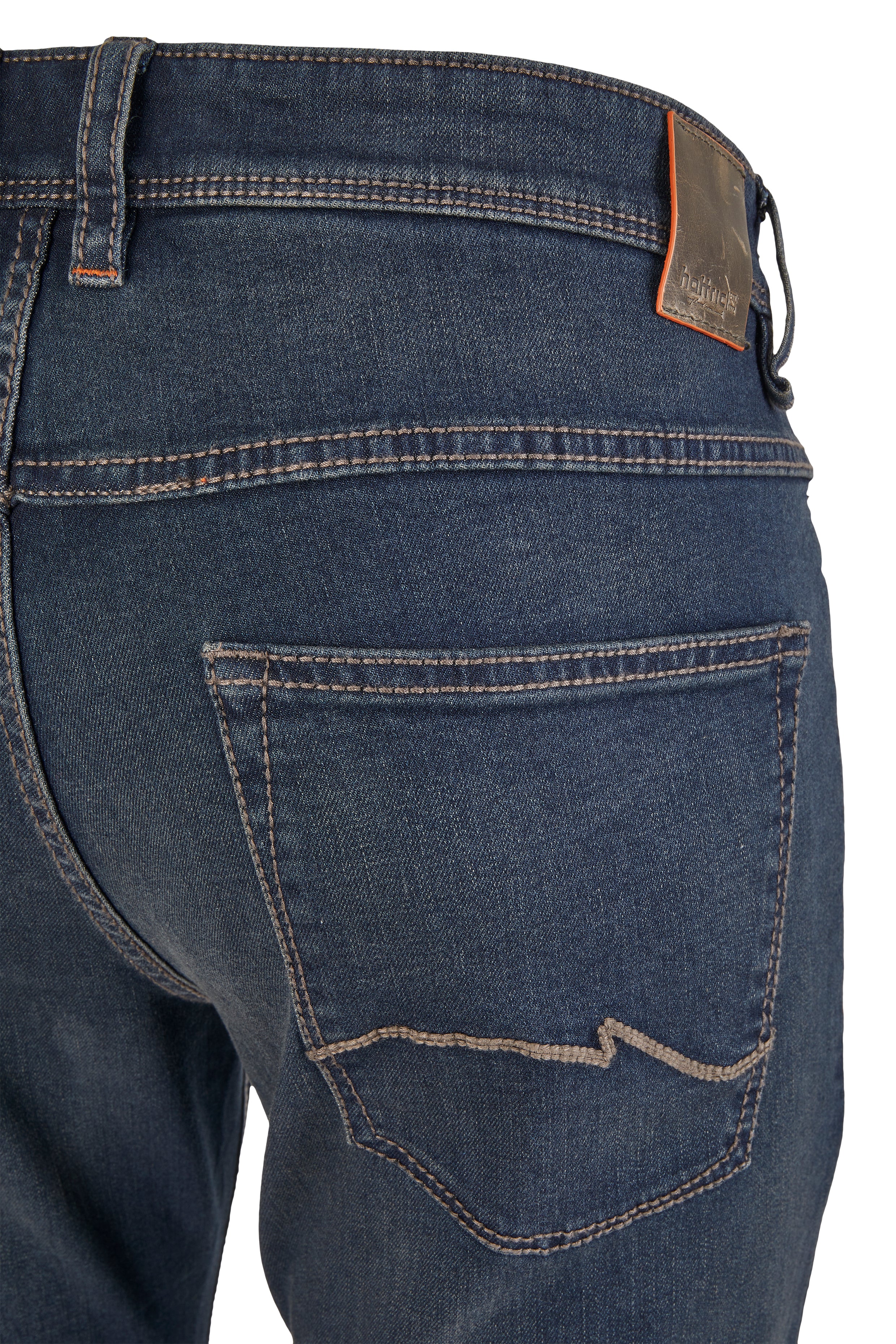 HATTRIC HARRIS Five Pocket - Indigo Shadow Blue - 688745 6348.46 von Hattric
