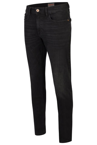 HATTRIC Harris Five Pocket - Midnight Coal Wash - 688315 8319.08