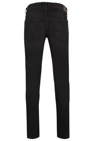 HATTRIC Harris Five Pocket - Midnight Coal Wash - 688315 8319.08