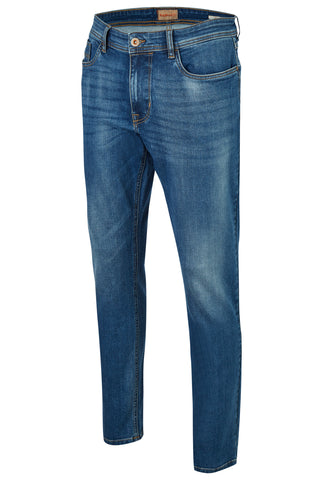 HATTRIC Harris Five Pocket - Indigo Nightfall - 688315 8319.45