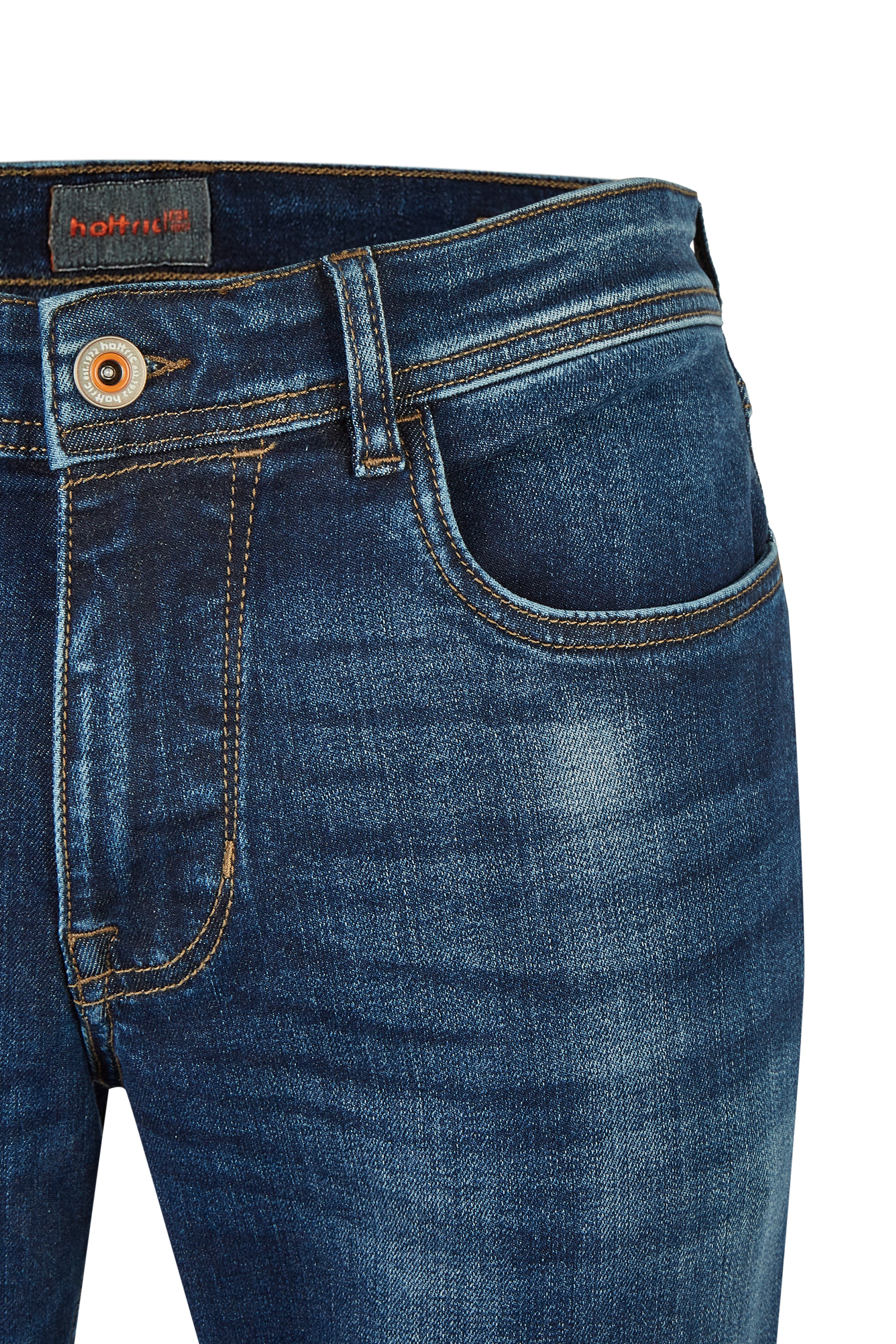HATTRIC HARRIS Five Pocket - Midnight Indigo Worn - 688315 8319.48 von Hattric