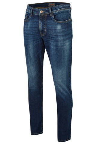 HATTRIC HARRIS Five Pocket - Midnight Indigo Worn - 688315 8319.48