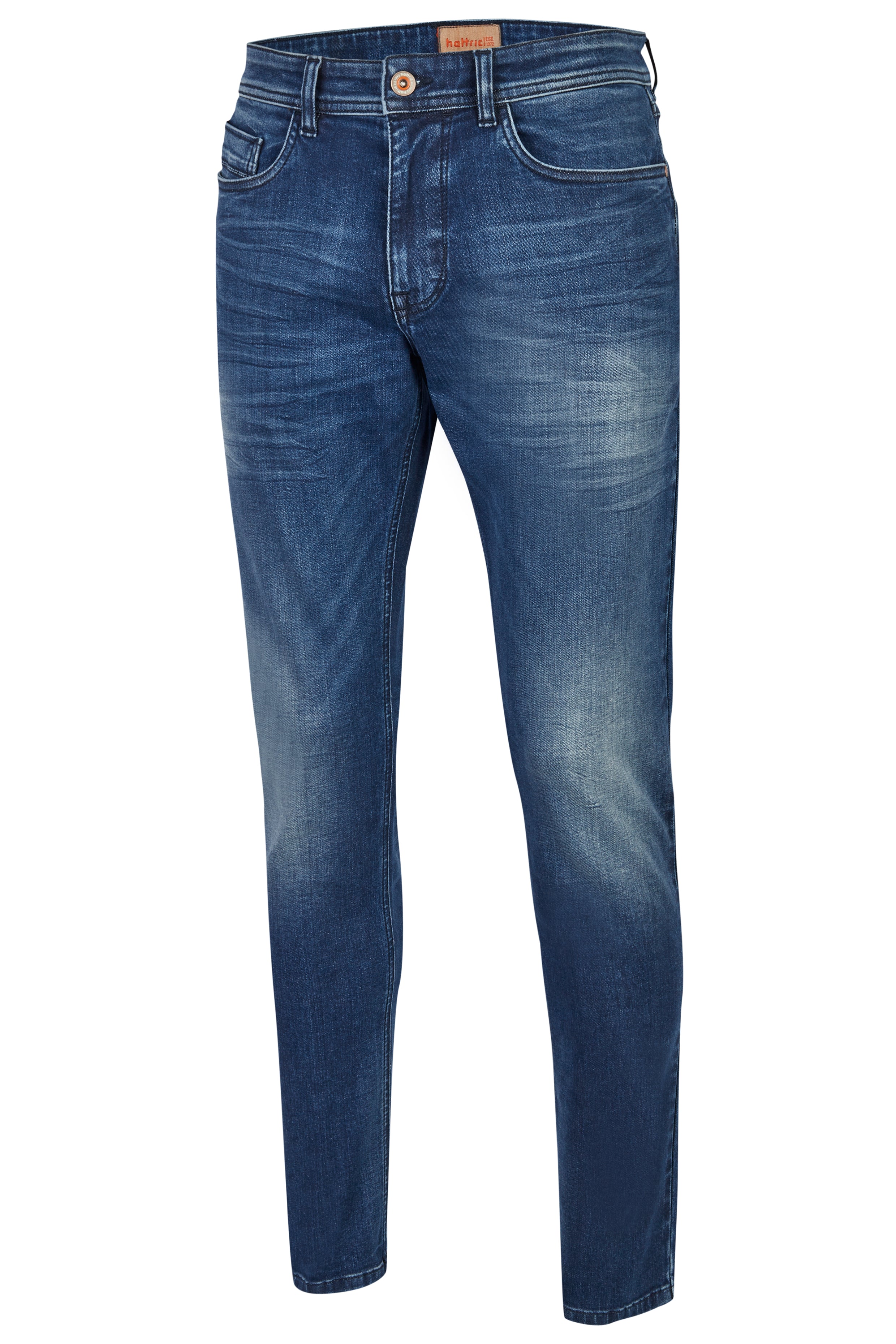HATTRIC Harris Five Pocket - Deep Indigo Wash - 688315 8319.49 von Hattric