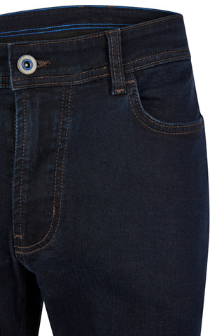 HATTRIC Hunter Five-Pocket Jeans - Ink Navy Blue - 688335 2280.46