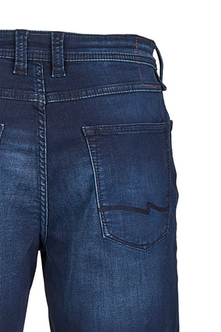 HATTRIC Bermuda Shorts - Midnight Indigo Wash - 698835 1223.48
