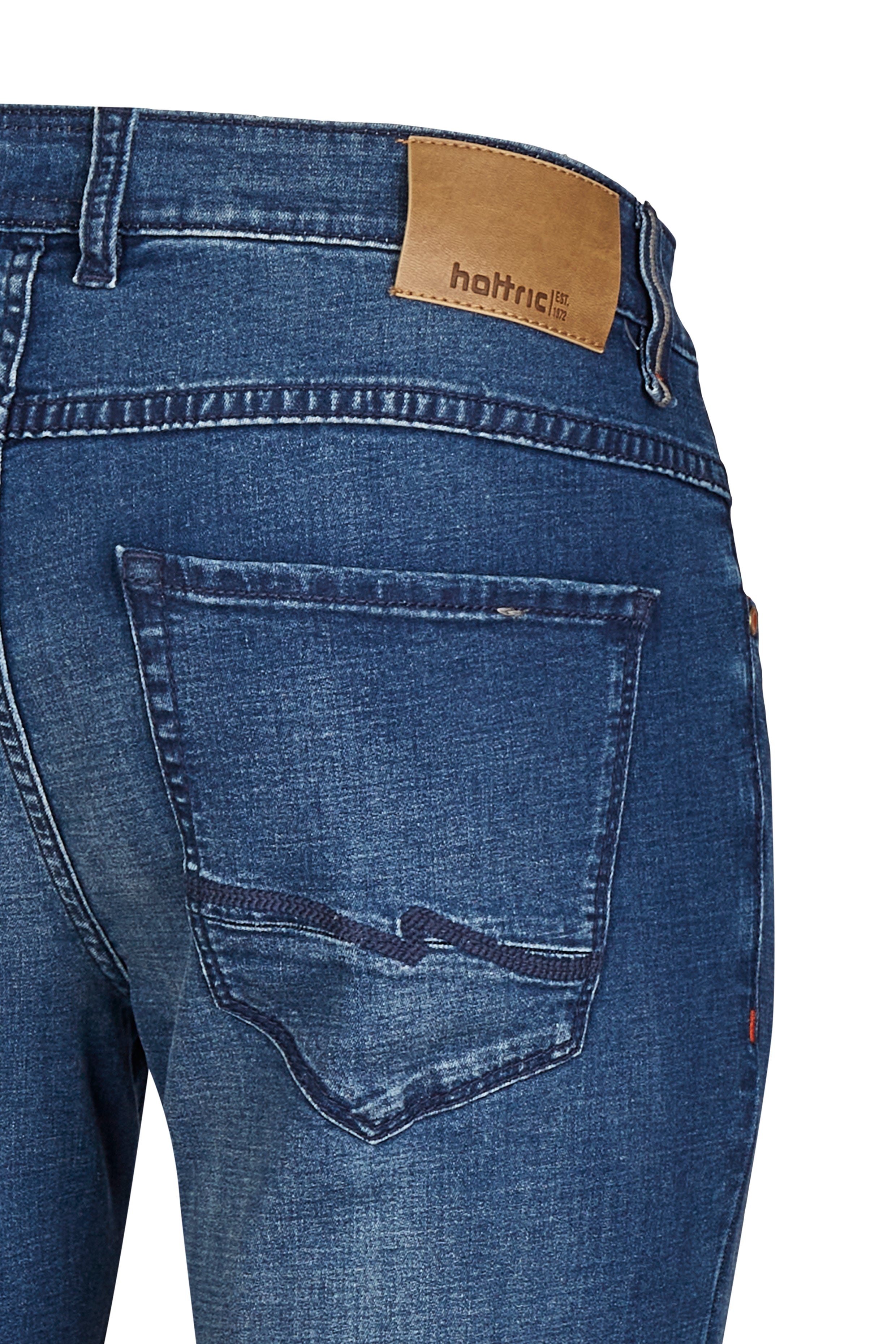 HATTRIC HARRIS Five Pocket - Ocean Wash Indigo - 688115 1282.42 von Hattric