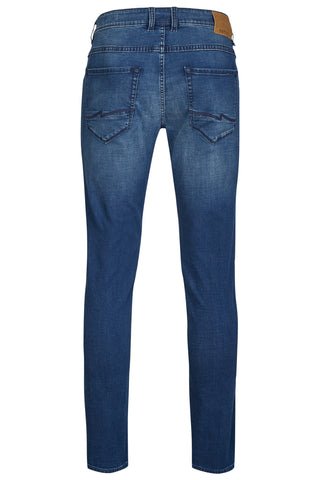 HATTRIC HARRIS Five Pocket - Ocean Wash Indigo - 688115 1282.42