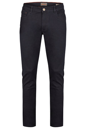 HATTRIC Harris Five Pocket - Midnight Slate - 688595 9210.40
