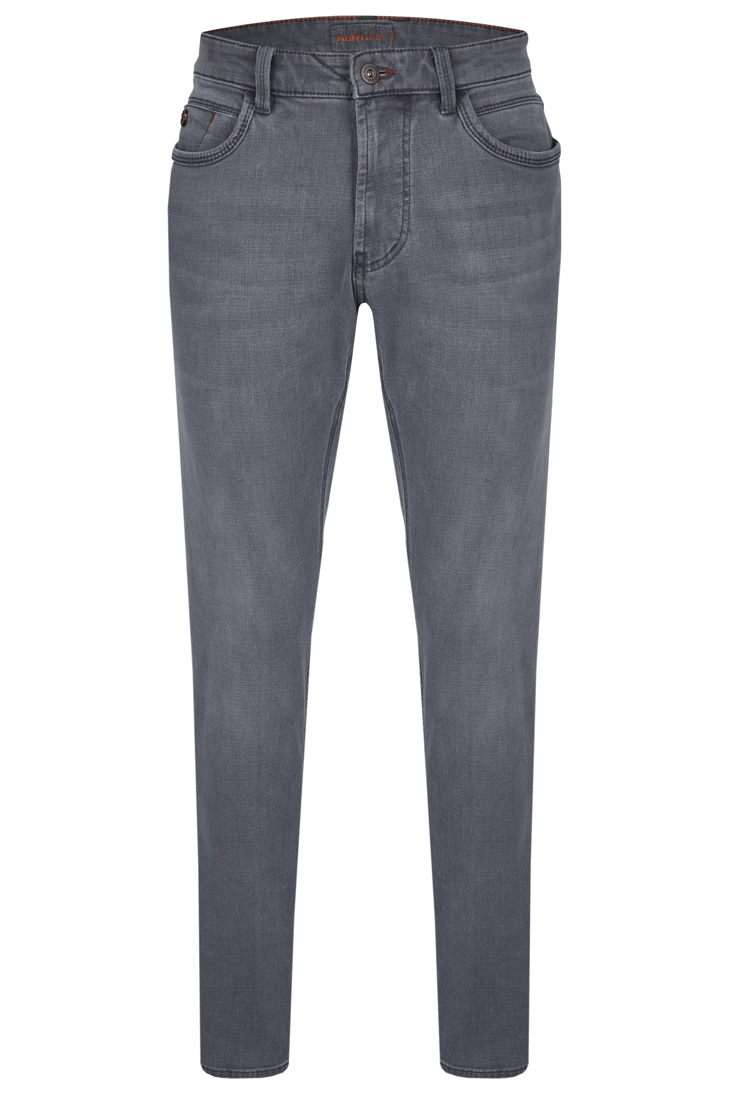 HATTRIC Harris Five Pocket - Silver Mist Denim - 688495 9690.06