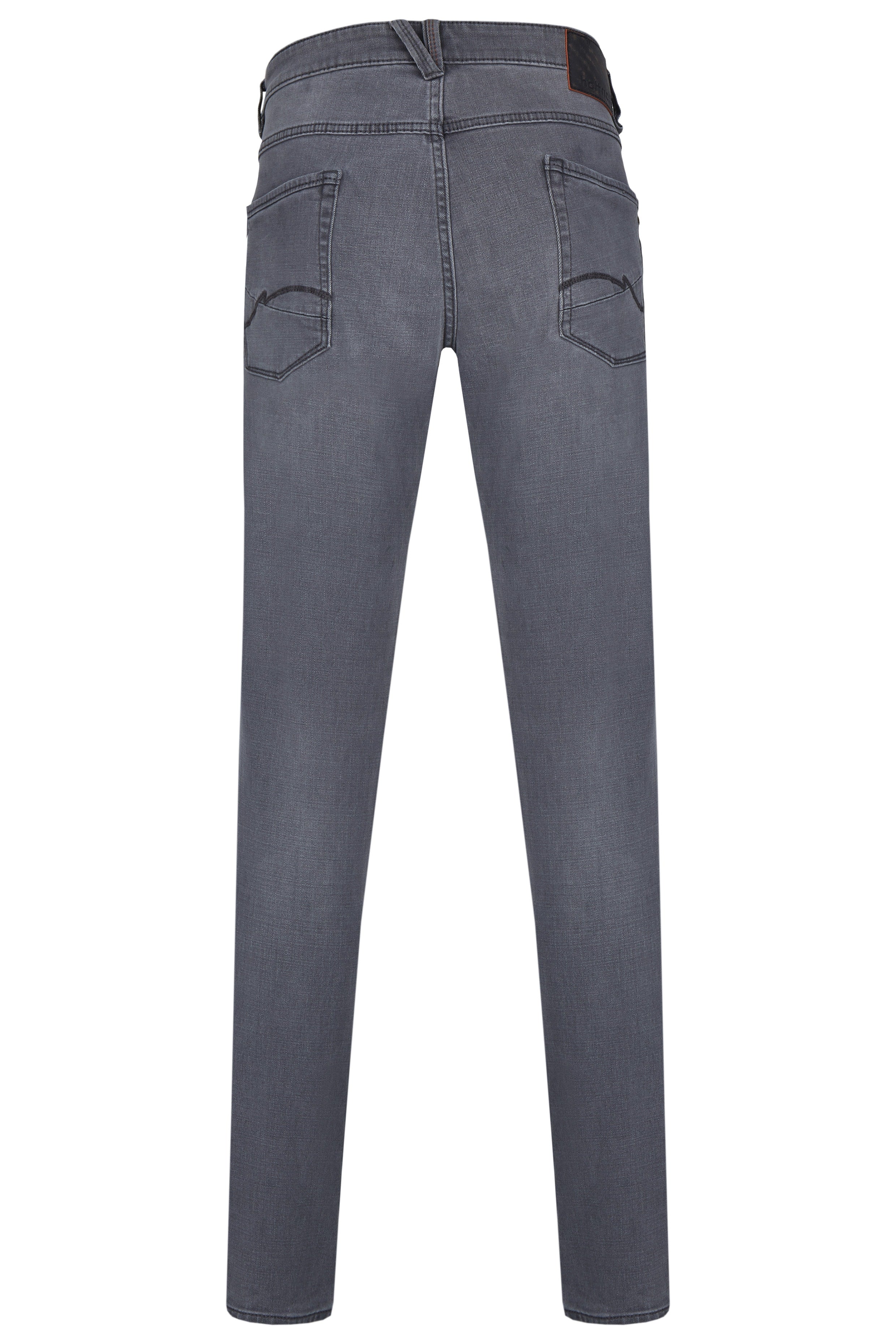 HATTRIC Harris Five Pocket - Silver Mist Denim - 688495 9690.06 von Hattric