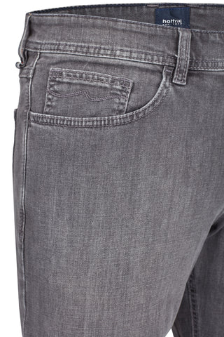 HATTRIC Hunter Five Pocket - Stonewash Concrete Grey - 688525 9214.07