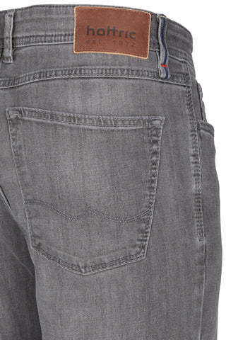 HATTRIC Hunter Five Pocket - Stonewash Concrete Grey - 688525 9214.07