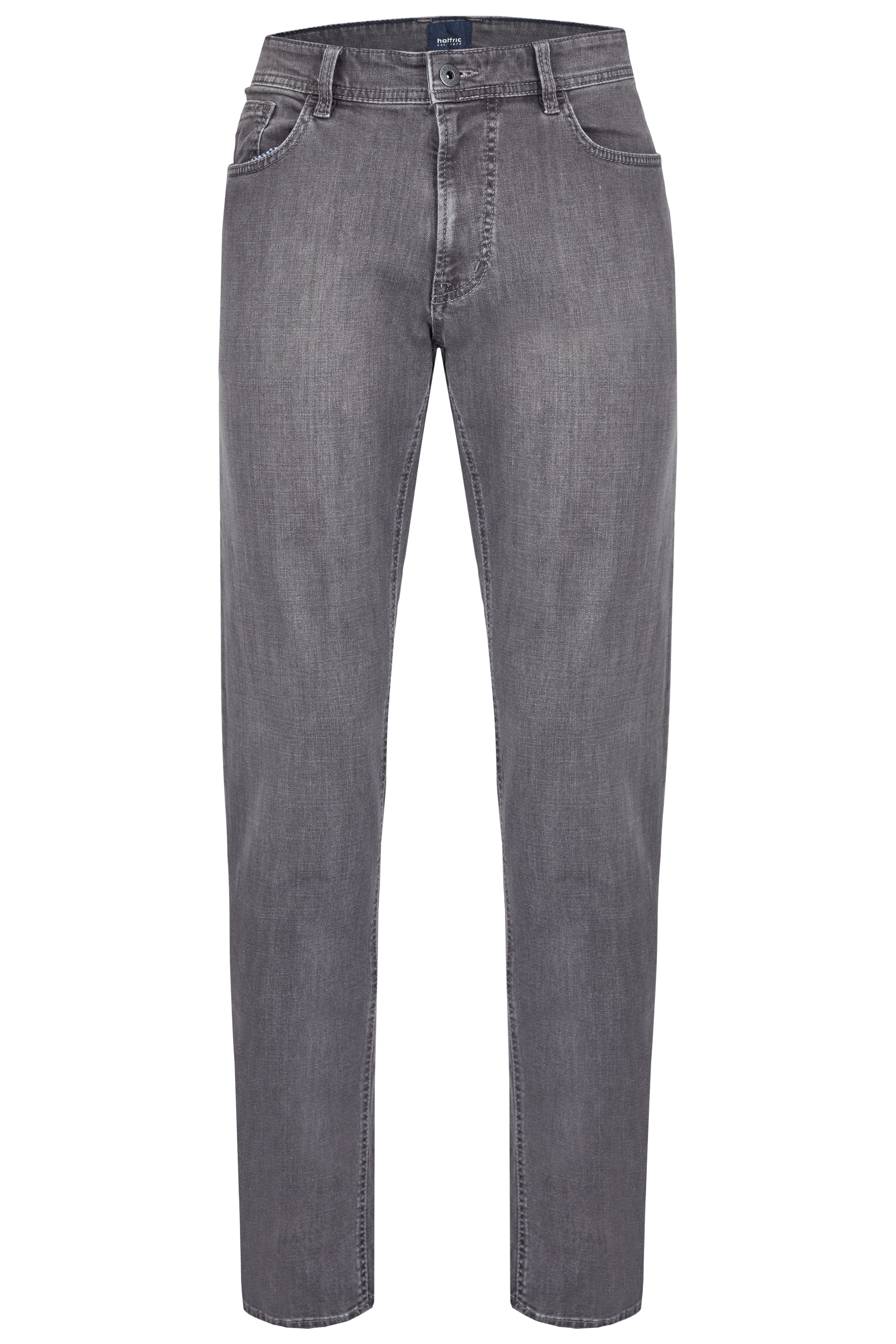 HATTRIC Hunter Five Pocket - Stonewash Concrete Grey - 688525 9214.07