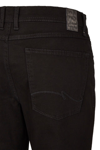 HATTRIC Hunter Five Pocket - Night Espresso Black - 688965 9340.09