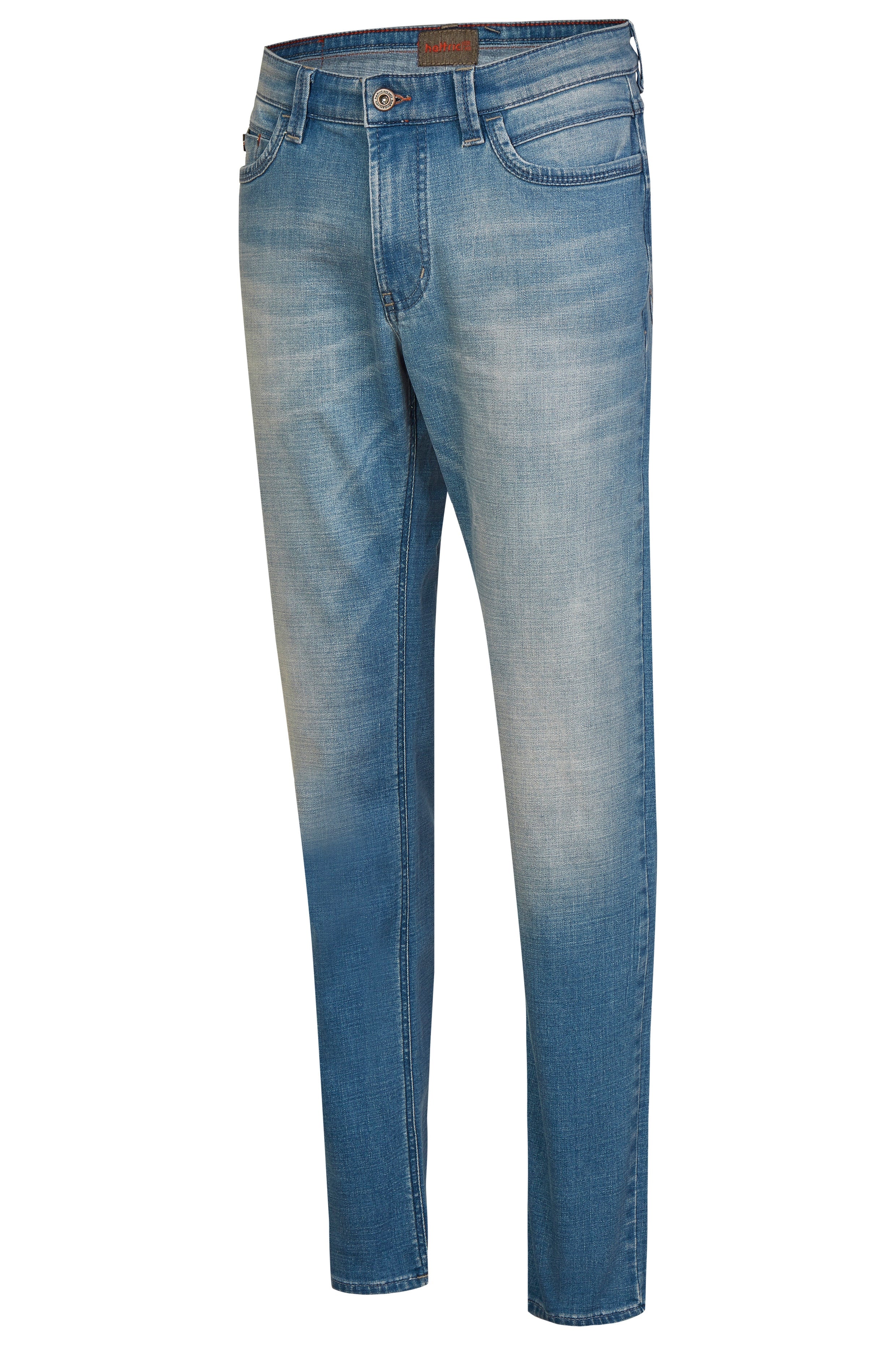 HATTRIC HARRIS Five Pocket - Ocean Wash Breeze - 688495 9690.41