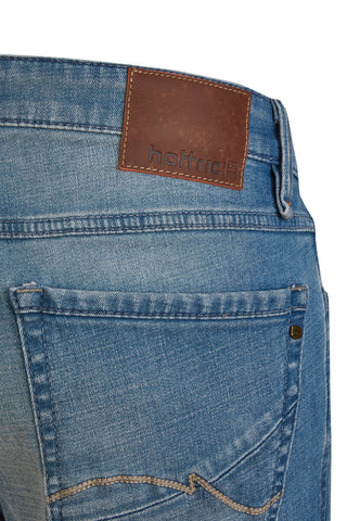 HATTRIC HARRIS Five Pocket - Ocean Wash Breeze - 688495 9690.41