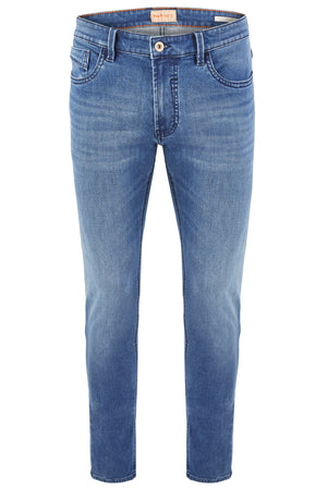 HATTRIC Davis Five Pocket - Shoreline Stone Blue - 688585 9348.43