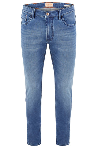 HATTRIC Davis Five Pocket - Shoreline Stone Blue - 688585 9348.43