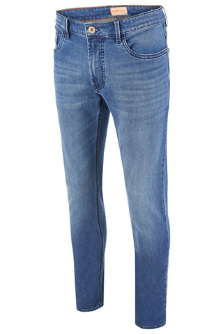 HATTRIC Davis Five Pocket - Shoreline Stone Blue - 688585 9348.43